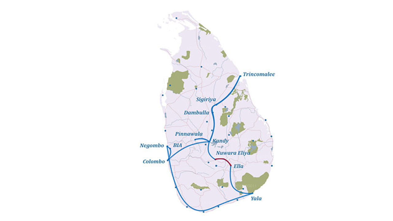 Jewels of Sri Lanka (16 Days)