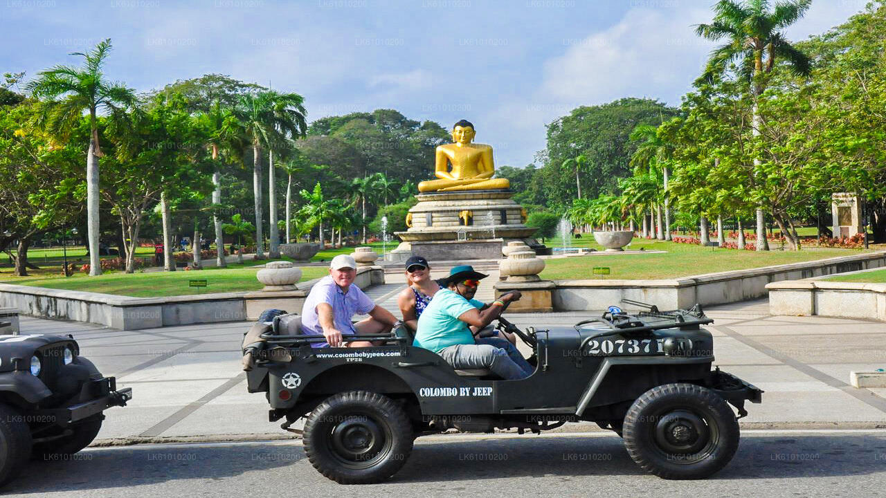 Colombo City Tour by War Jeep