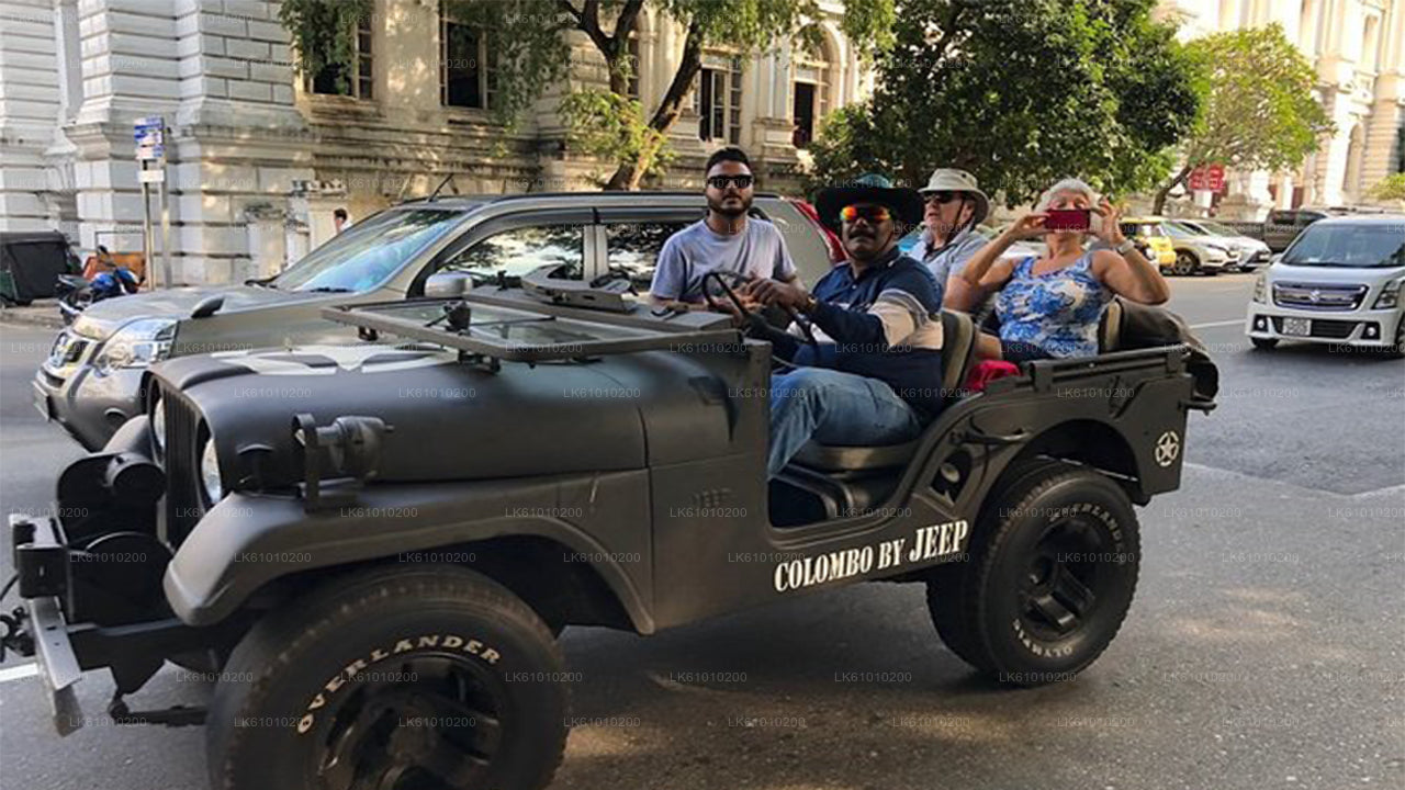 Colombo City Tour by War Jeep