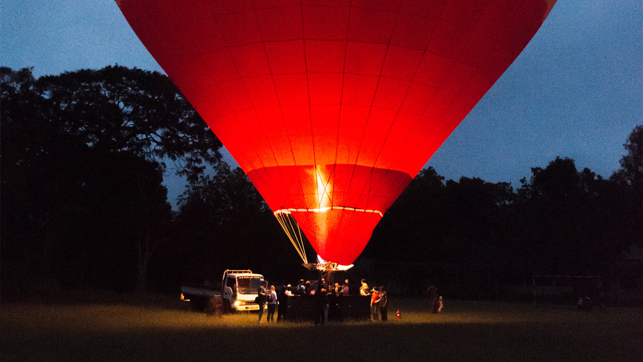 Hot Air Ballooning from Sigiriya