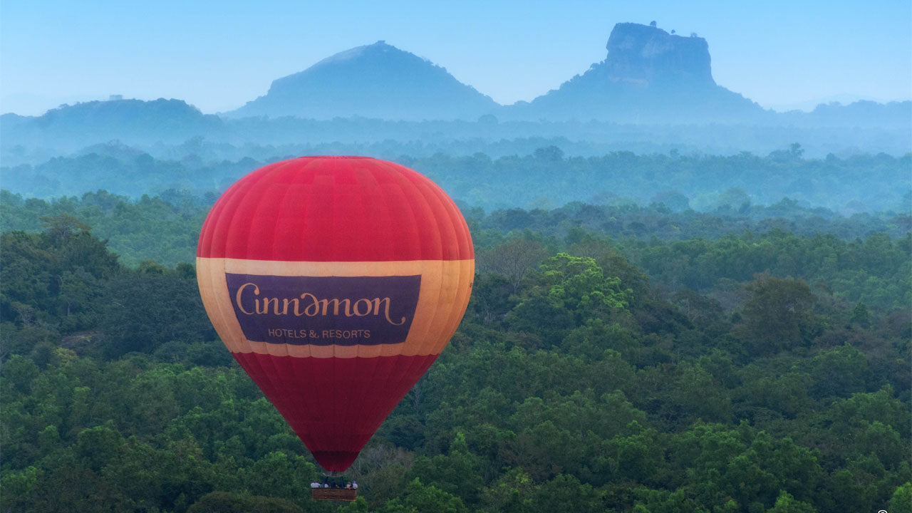 Hot Air Ballooning from Kandalama